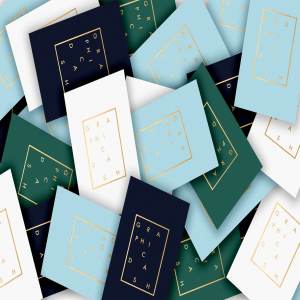 企业卡片样机 Business Cards Mockup