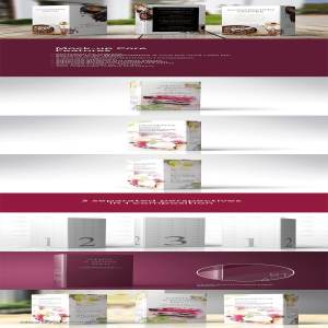 食品外包装外观设计样机模板v6 Standing Triangle Tents vol.6