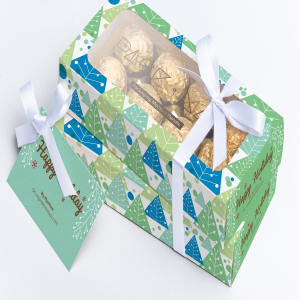 甜品包装盒外观设计样机08 Sweet Box Mockup 08