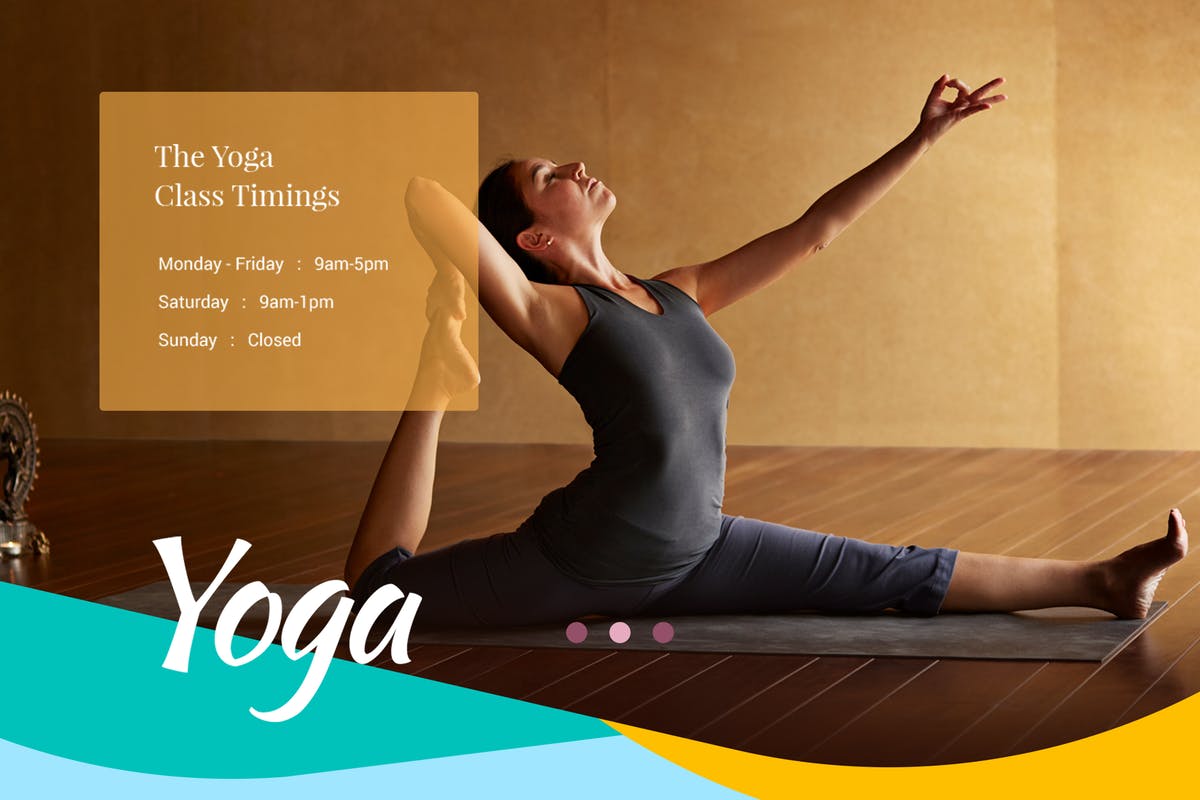 瑜伽俱乐部保健＆美容网站设计PSD模板 Yoga Club – Health Care & Beauty Center Template