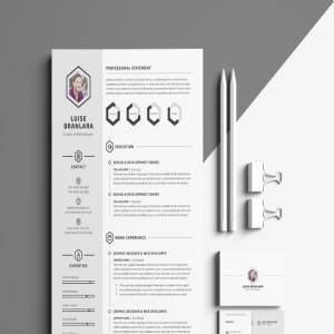 极简主义风格简历模板 Minimal Resume/CV