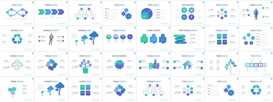 独具创意的25个免费幻灯片 25 Free Slides to Build Creative Presentations [PPTX]