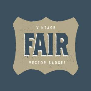 15款复古徽章设计模板 15 Vintage Fair Badges