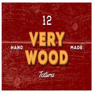 12款手工打造木纹肌理素材 12 Very Wood Vector Textures