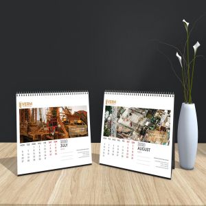 2020年建筑主题台历&挂墙日历表设计模板 Construction Wall & Table Calendar 2020插图13