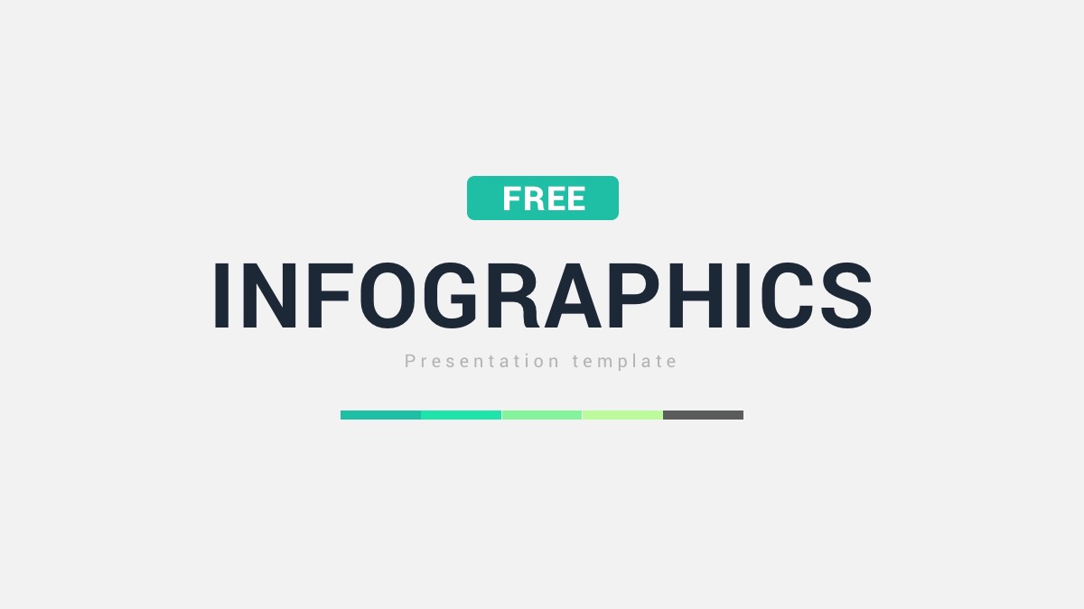 图表样式丰富的PPT模板 Free Infographic Powerpoint Template