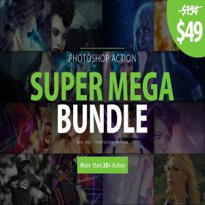 22款酷炫效果的PS动作合辑下载[atn,abr]