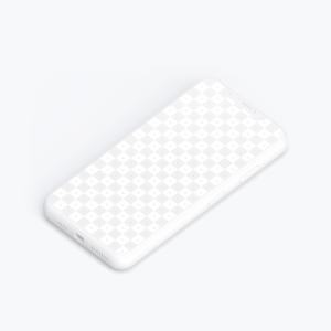 iPhone XS Max智能手机APP应用UI设计效果图右视图样机 Isometric Clay iPhone Xs Max Mockup, Right View