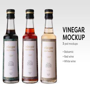 醋瓶/料酒玻璃瓶样机模板
