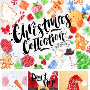 圣诞节主题设计物料素材合集 Christmas Collection