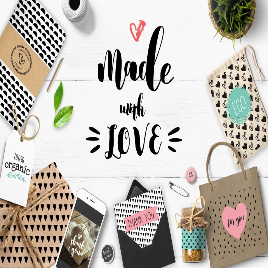 手工制作 工艺品和diy艺术设计素材集handmade Craft Diy Artist Bundle 一流设计网