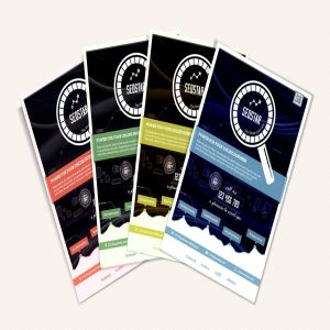 SEO数字营销服务传单设计模板 SEO Star Flyer