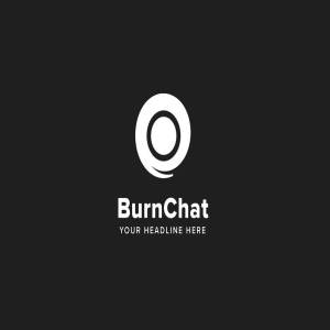 社交主题Logo模板 Burn Chat Logo Template插图3
