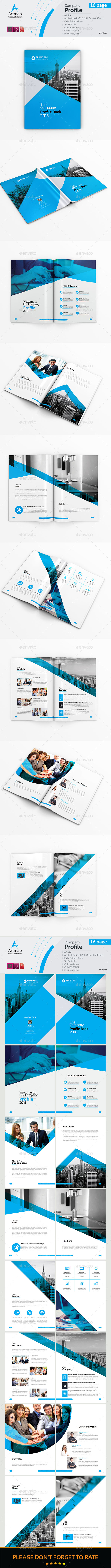 一套企业介绍类杂志模板下载[indd]