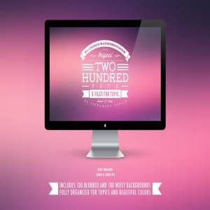 200张模糊和噪点背景素材 200 Blurred and Noisy Backgrounds