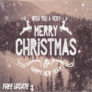 圣诞节主题元素叠层素材 Christmas Photo Overlays (PNG)