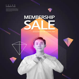 时尚服饰电商销售海报设计模板