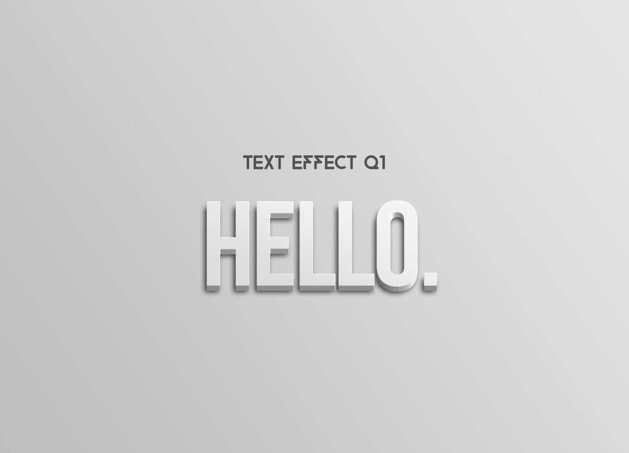 超精致3D立体效果PS图层样式