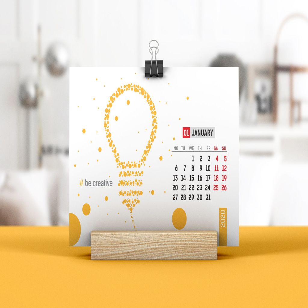 Download Æ¨æ¶æ¡é¢å°åè®¾è®¡å¾æ ·æºæ¨¡æ¿v02 Desk Calendar With Wooden Stand Mockup 02 Ä¸æµè®¾è®¡ç½ PSD Mockup Templates