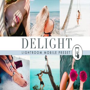 舒适温暖夏日旅行照片效果处理LR预设 Delight – Summer – Lightroom Mobile Preset