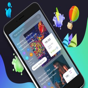活动事件主题APP应用界面模板 Event 9 Mobile Ui
