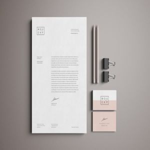 企业品牌宣传办公文具样机套件 Stationery Mockup