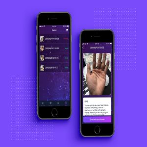 十二宫星座APP应用设计模板素材 Zodiac Astrology app template