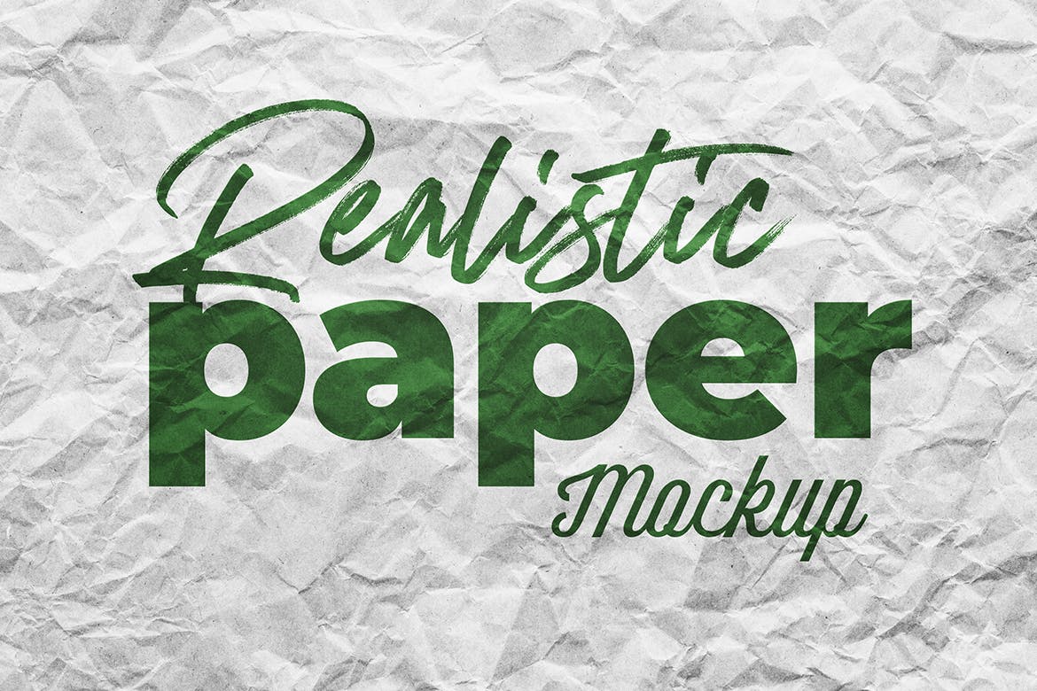 Logo设计印刷效果图纸张样机模板v2 SGM – Paper Logo Mockup.02