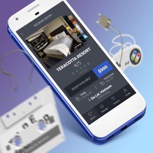 酒店预订类APP应用UI套件 Booking Room Mobile Ui – H
