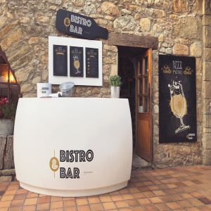 鸡尾酒餐厅场景品牌设计效果图样机模板 Cocktail Restaurant Mockup