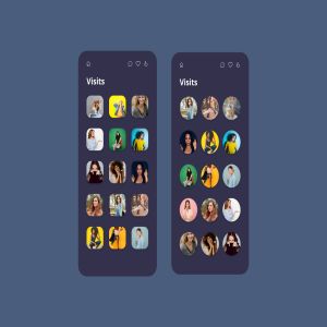 一流设计素材网下午茶：相亲交友APP UI KIT套装下载