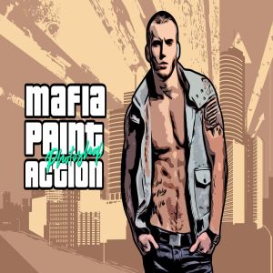 涂鸦手绘绘画艺术CS6 & CC+PS动作 Mafia Painting Art CS6 & CC+ Photoshop Action