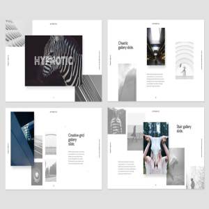 现代文化艺术 Keynote 幻灯片模板 HYPNOTIC Keynote Presentation Theme