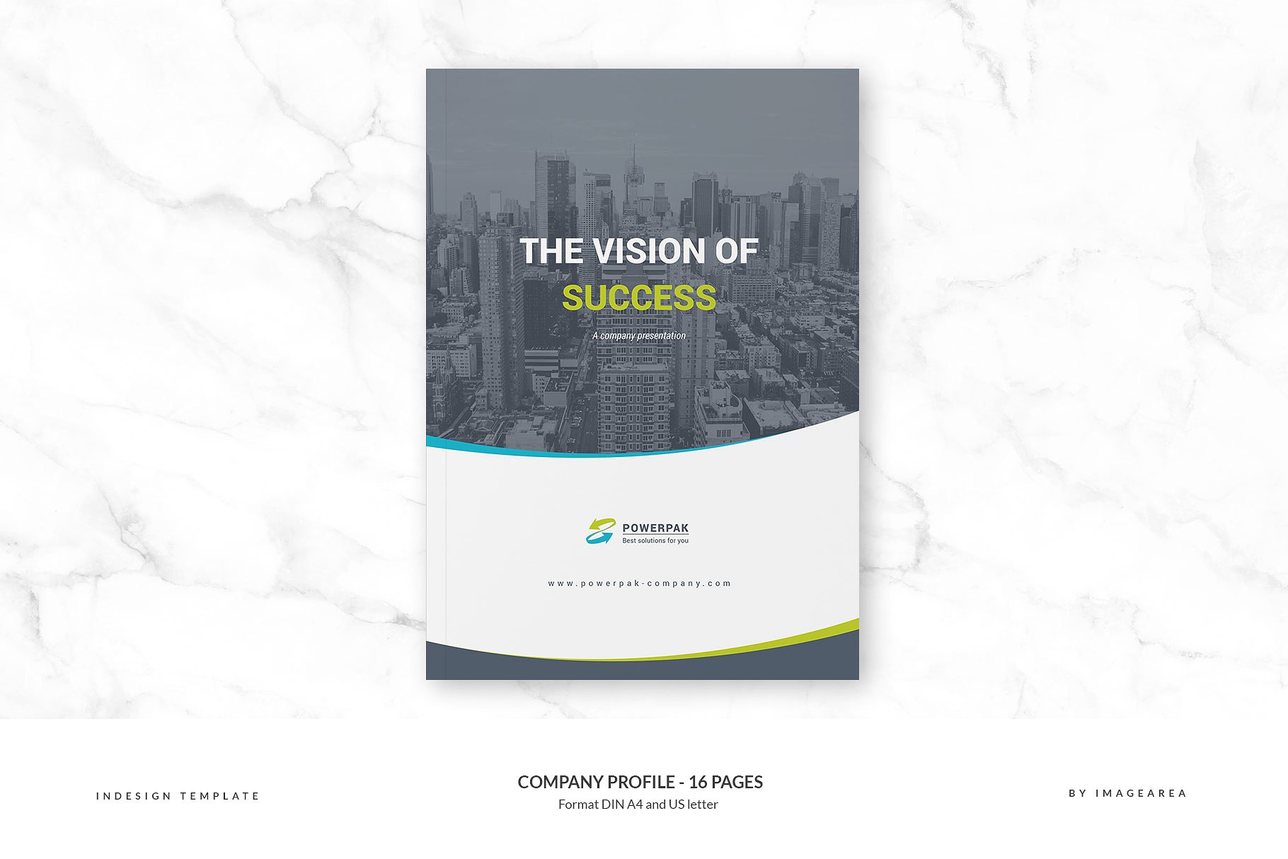 企业宣传画册设计模板 Company Profile – 16 Pages