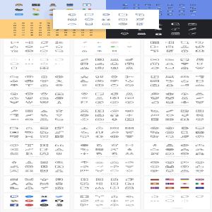 一流设计素材网下午茶：价值99美金的20000+超级图标套装下载（Ai+Sketch版）