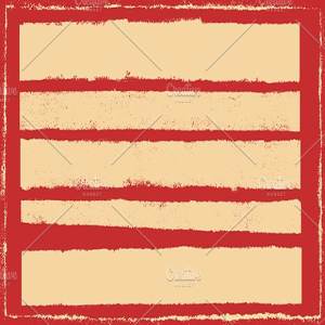 20款干墨装饰边框纹理 20 Dry-Ink Borders Textures – VES03