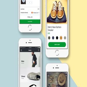 潮流时尚服饰类电商APP应用UI套件 Ecommerce App – Mobile UI Kit