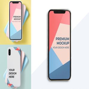 移动端APP界面设计展示样机模板 Mobile Design Mockup