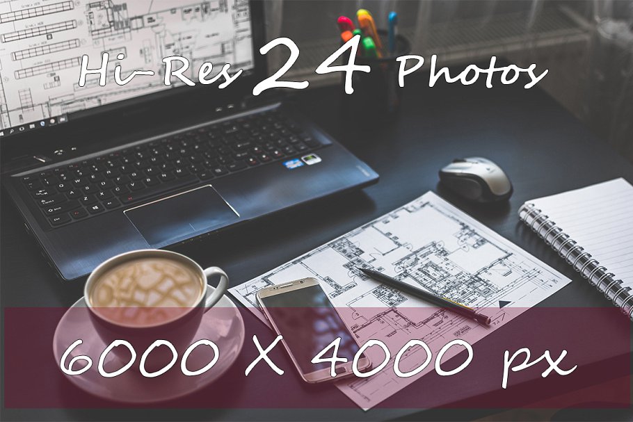 设计师工作场景高清照片素材 Workplace Designer PHOTO PACK