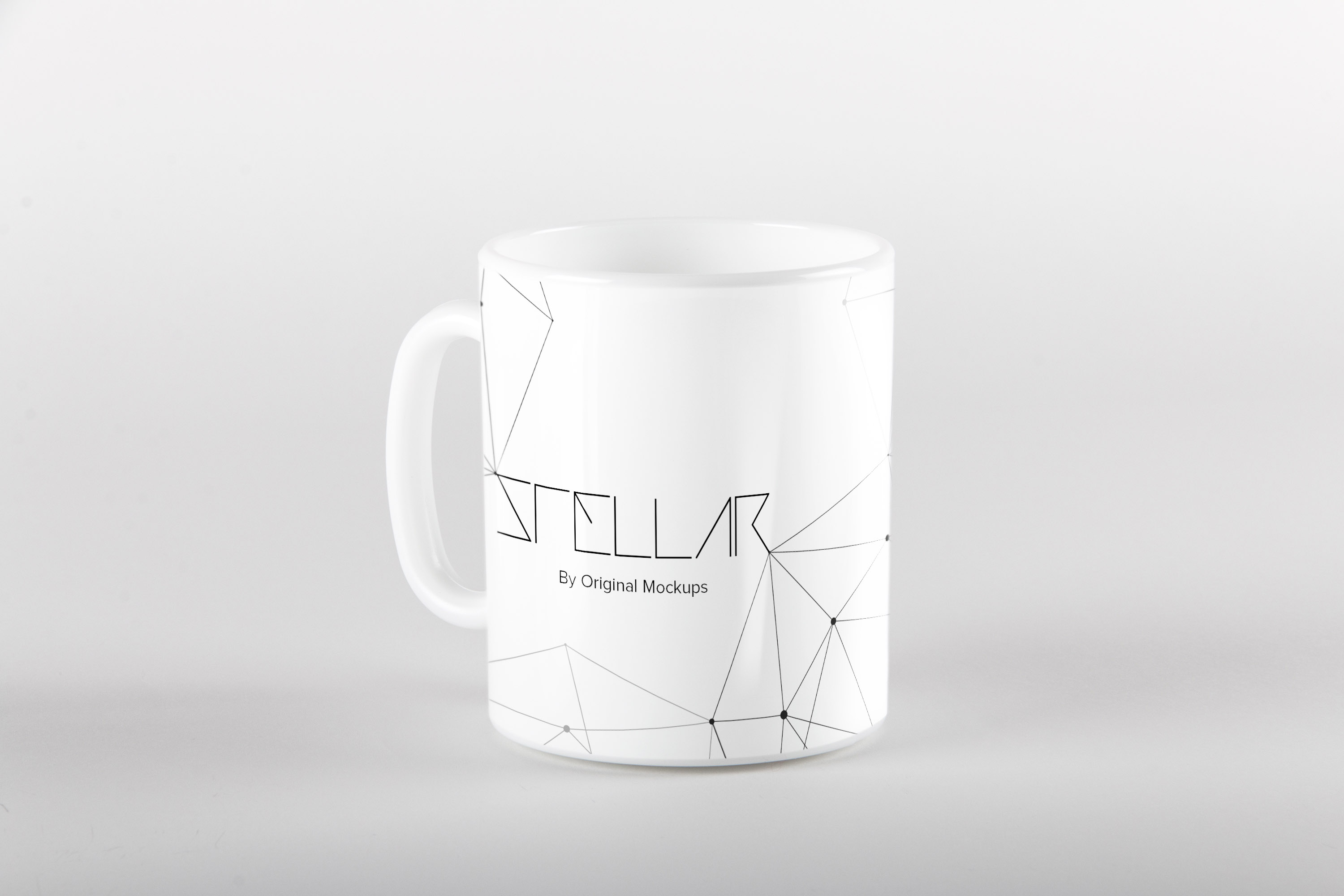 马克杯陶瓷杯外观设计效果图样机模板05 Mug Mockup 04