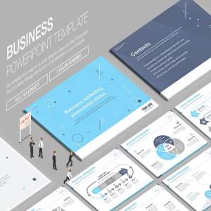一组实用的商务PPT模版打包下载[pptx]
