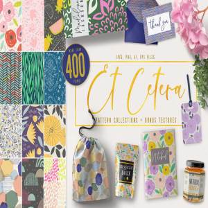 量贩式华丽无缝图案纹理合集[3.57GB] Et Cetera Pattern Collections