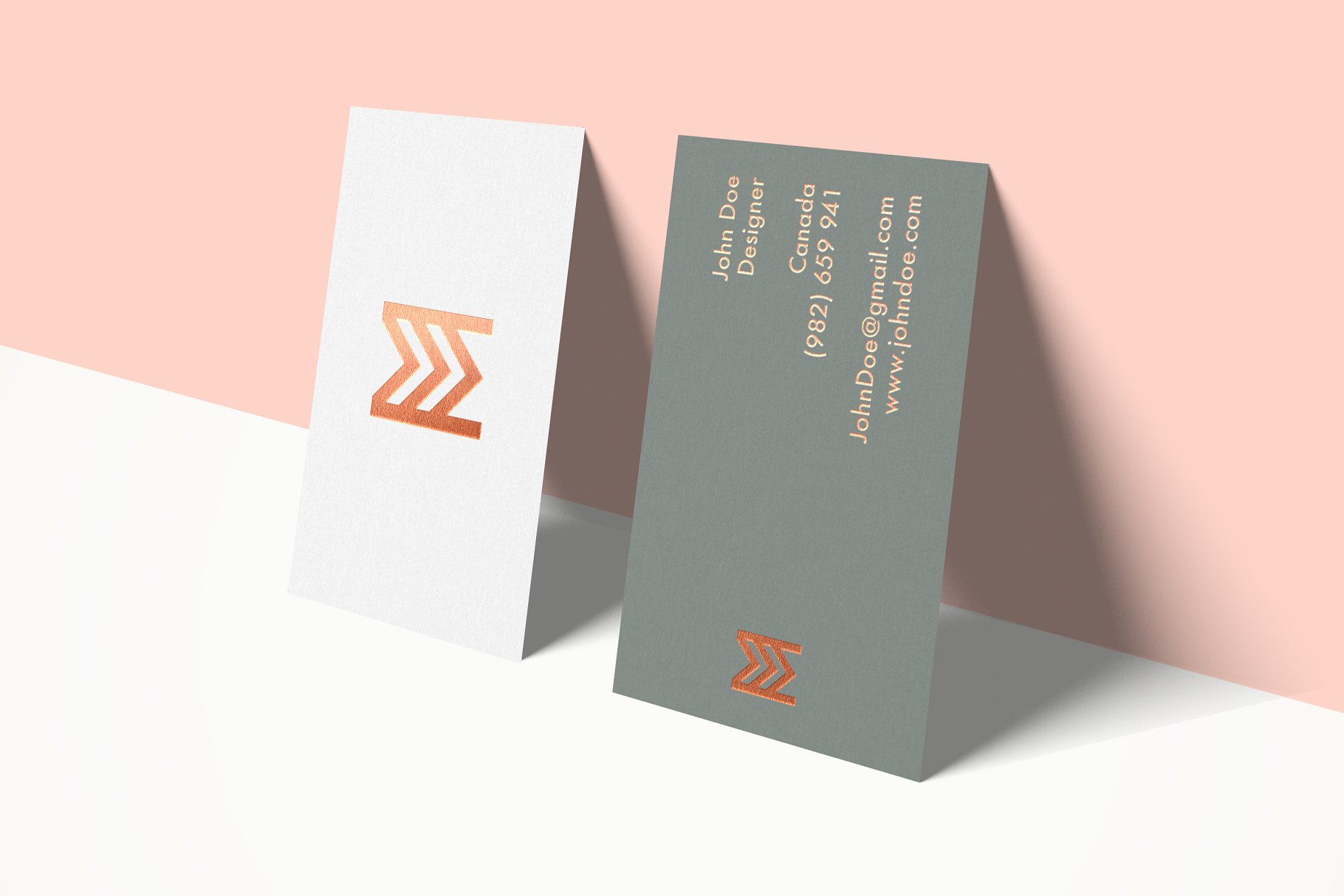 企业名片样机模板 Business Cards Mockup Vol 3