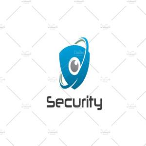 互联网系统安全主题Logo模板 Security Logo插图1
