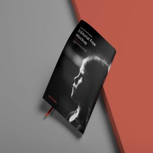 时尚A4软封面书杂志样机 Softcover Book Mockup