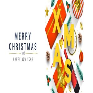 圣诞节&新年祝福主题贺卡设计模板v3 Merry Christmas and Happy New Year greeting cards插图6