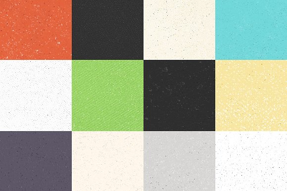 55款无缝噪点斑点污迹纹理图案 55 Seamless Subtle Grunge Patterns