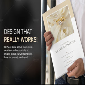 传统画册模版文件下载［For Indesign］