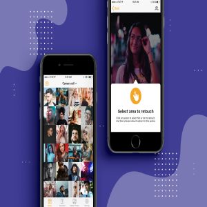 手机相册管理APP应用UI设计套件v1 Stock Photo App UI Kits