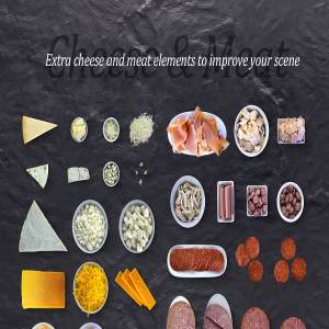 美味食品披萨样机和场景生成器【Pizza Creator & Scene Generator】